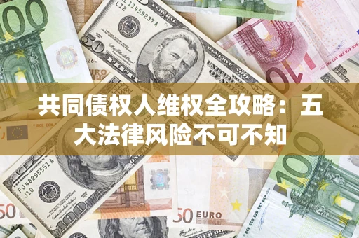 武汉共同债权人维权全攻略：五大法律风险不可不知