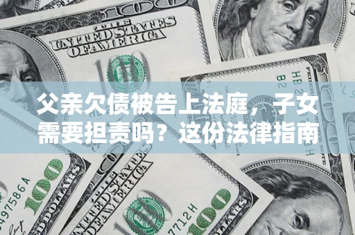 武汉父亲欠债被告上法庭，子女需要担责吗？这份法律指南必须看完