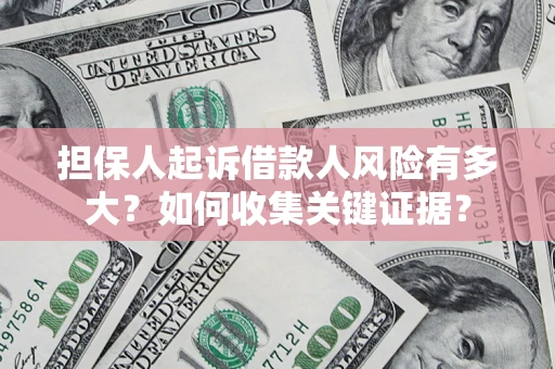 武汉担保人起诉借款人风险有多大？如何收集关键证据？