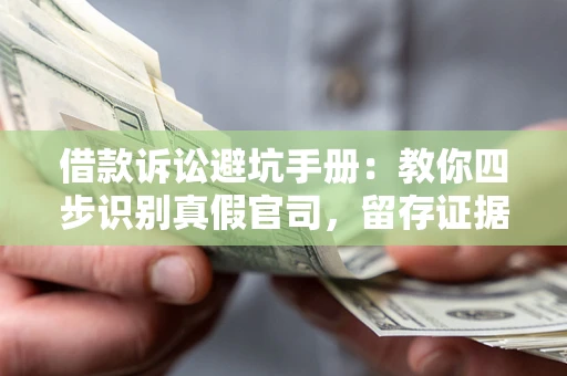 武汉借款诉讼避坑手册：教你四步识别真假官司，留存证据不踩雷