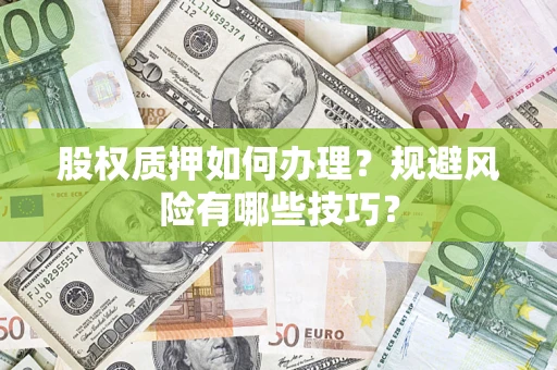武汉股权质押如何办理？规避风险有哪些技巧？