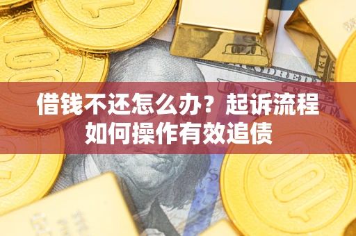 武汉借钱不还怎么办？起诉流程如何操作有效追债