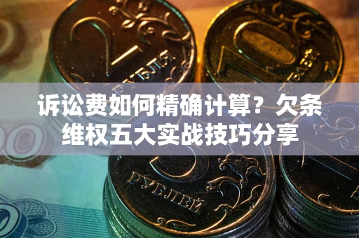 武汉诉讼费如何精确计算？欠条维权五大实战技巧分享
