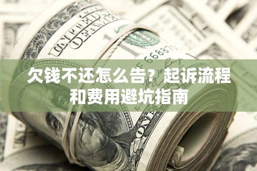 武汉欠钱不还怎么告?起诉流程和费用避坑指南 武汉欠钱不还怎么告?起诉流程和费用避坑指南