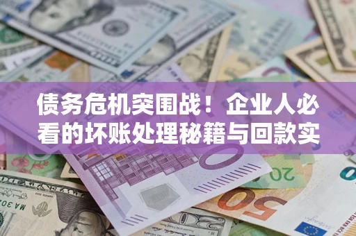 武汉债务危机突围战！企业人必看的坏账处理秘籍与回款实战指南
